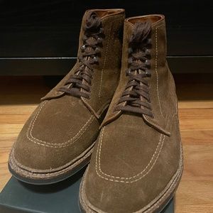 Alden Indy Boot Snuff Suede - Commando Sole B/D width